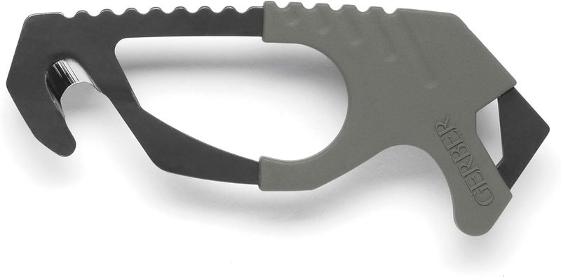 Gerber أداة قطع حزام الأمان مع ثقب حبل ومكسر زجاج، أخضر، 5 × 2.5 × 1 بوصة بحجم الجيب - Image 2